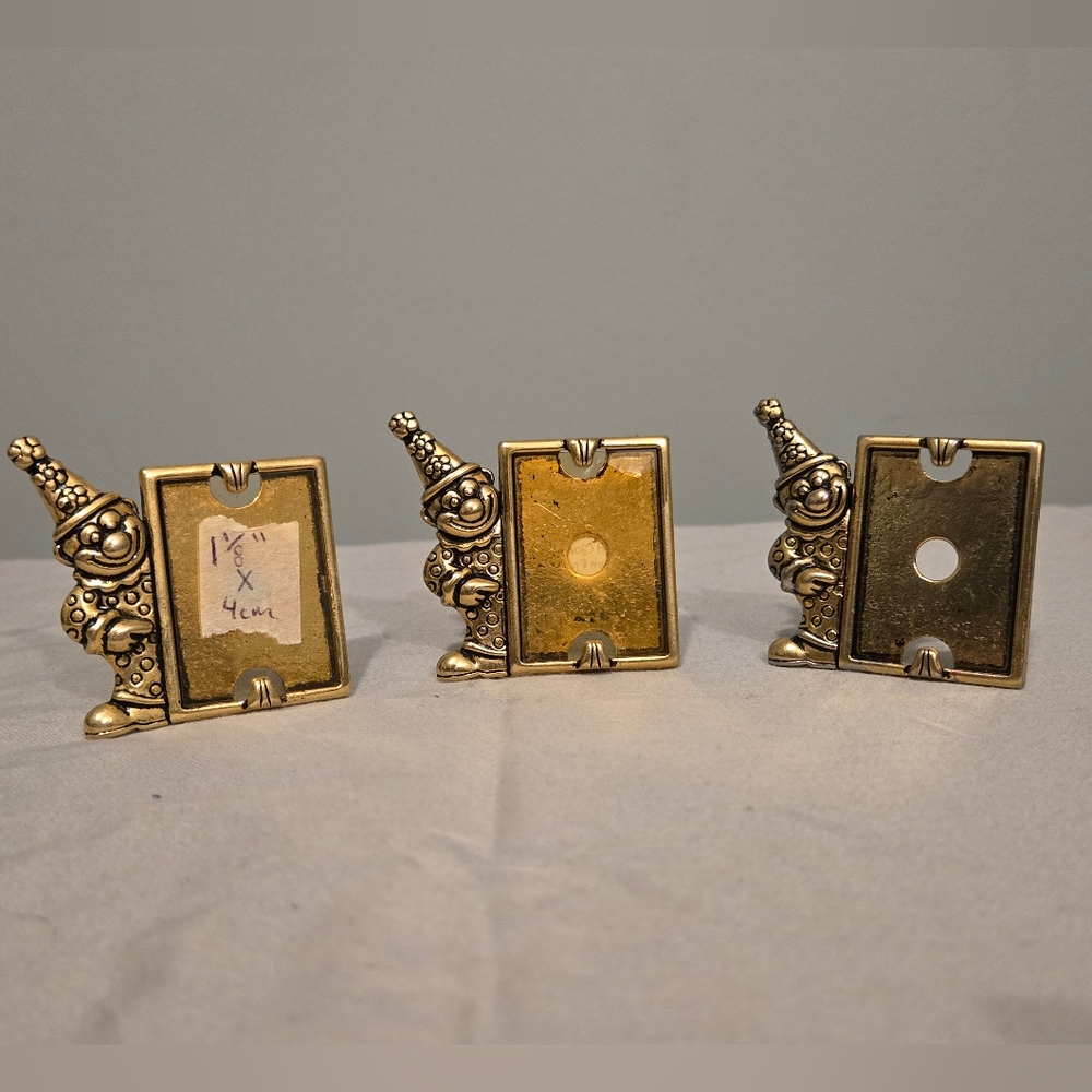 Brass Clown Frames